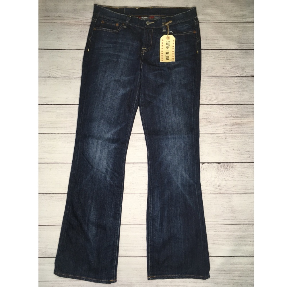 NWT Lucky Brand Sweet n Low jeans mid rise dark wash bootcut